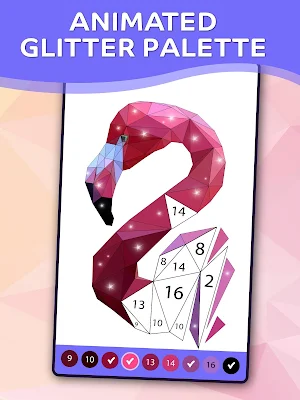 Polyart Coloring by Numbers Screenshot 3