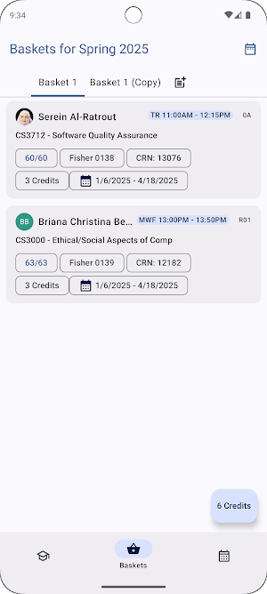 MTU Courses Mobile Screenshot 2