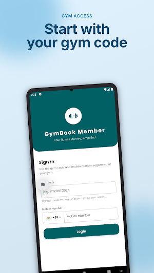 GymBook Member Screenshot 0