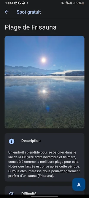 Baignade nature Screenshot 1