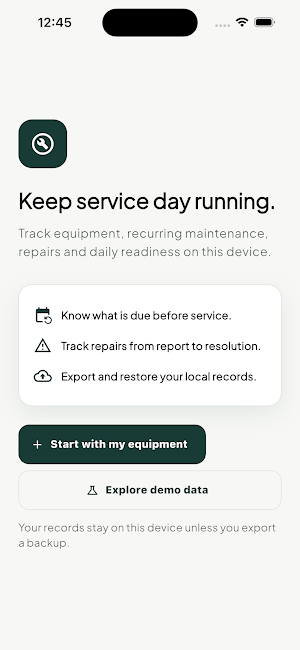 MainMate: Food Truck Care Screenshot 0