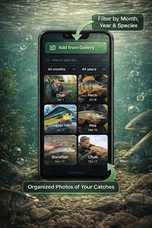 Catch Moments: Fishing Photos Screenshot 0