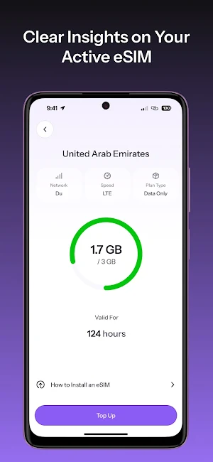 Georoam: Travel eSIM Screenshot 3
