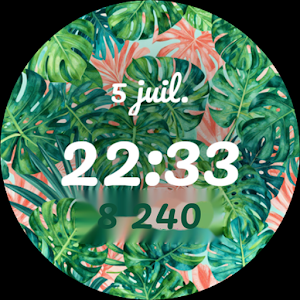 Tropical – Jungle Watch Face Screenshot 3