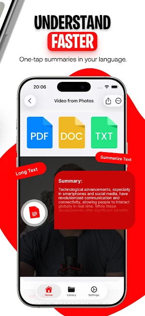 Video Transcriber: VidNotes Screenshot 3