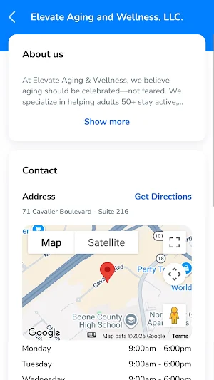 Elevate Aging and Wellness LLC Screenshot 0