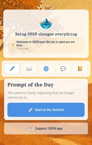 SEEN:app AI Empowered Journal Screenshot 1