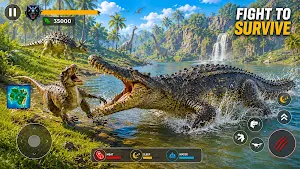 Dino Clash Jurassic Simulator Screenshot 1