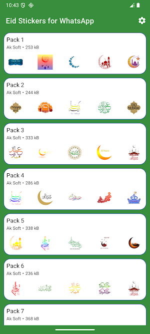 Eid Stickers for WhatsApp Screenshot 0
