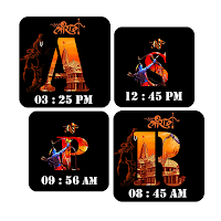 Shri Ram ABC Clock Widget & WP