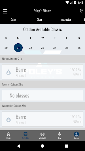 Foley's Fitness Screenshot 2