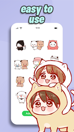 Cute Love WAStickers Screenshot 2