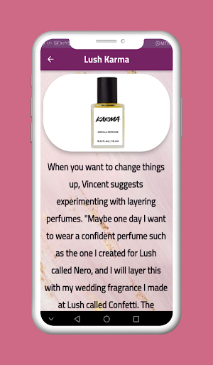 Perfume Reviews Screenshot 3