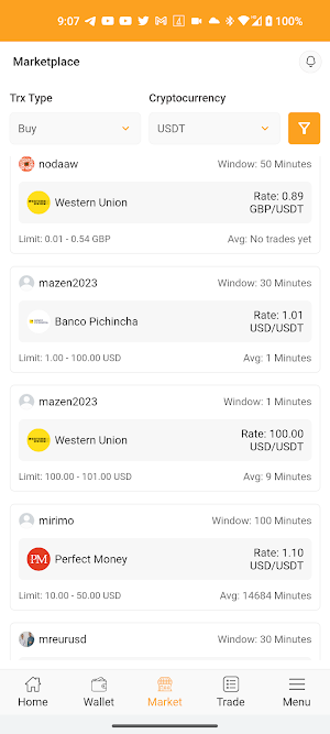 Localexc - P2P crypto exchange Screenshot 2