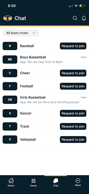 Troup Tigers Athletics Screenshot 2