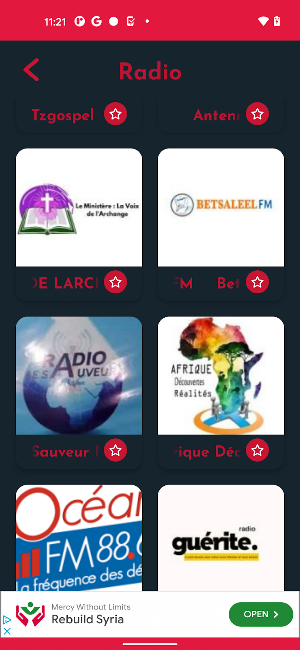 Radios TV Benin Screenshot 2