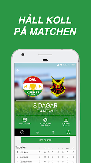 Dalkurd Live Screenshot 0