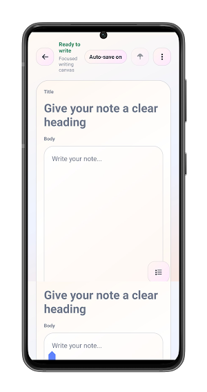 NoteSphere Screenshot 1