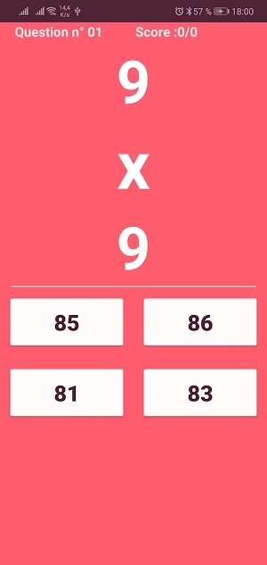 Jeu Math: Calcul Arithmétique  Screenshot 2