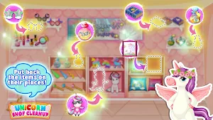 Unicorn Shop Cleanup Screenshot 3