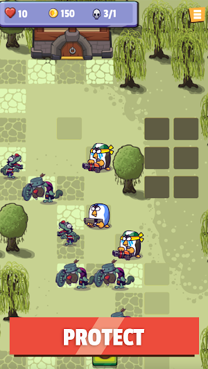 Chick Clash: Tower Defense Screenshot 1