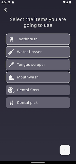 Teeth brushing timer Screenshot 1