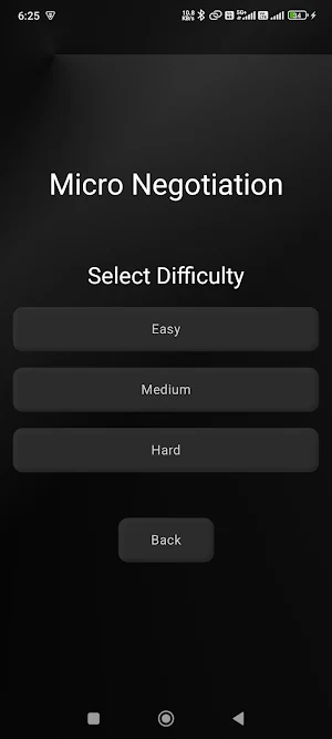 Micro Negotiation Game Screenshot 1