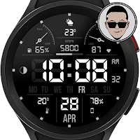 WFP 104 Digital watch face