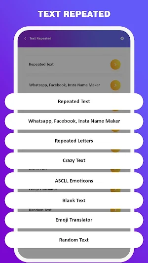 Text-Emoji Multiplier Repeater Screenshot 0