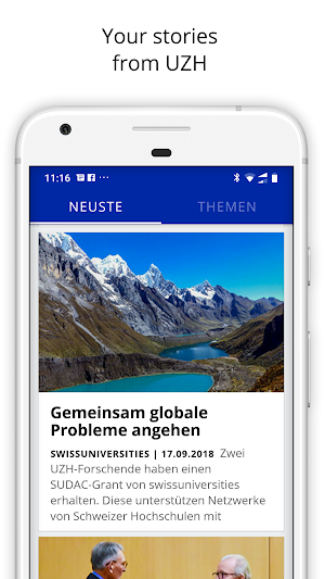UZH now Screenshot 2
