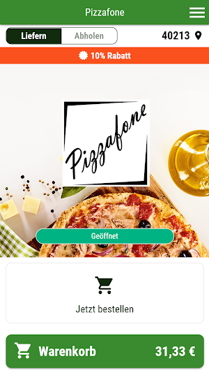 Pizzafone Screenshot 0