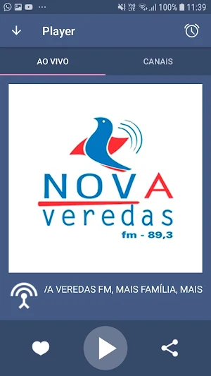 Rádio Nova Veredas FM Screenshot 0