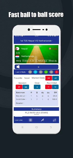 Cricket Live Score: Schedule & Screenshot 2