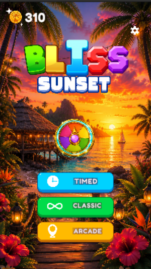 Bliss Sunset: Block Puzzle Screenshot 0