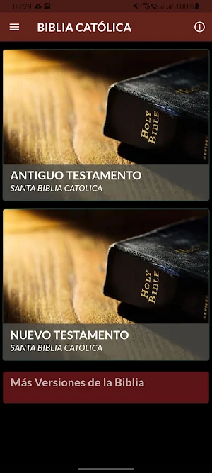 Biblia Católica / Santa Biblia Screenshot 0