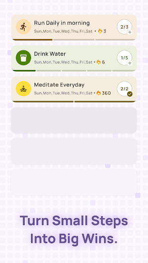Habit Tracker - HabStick Screenshot 1