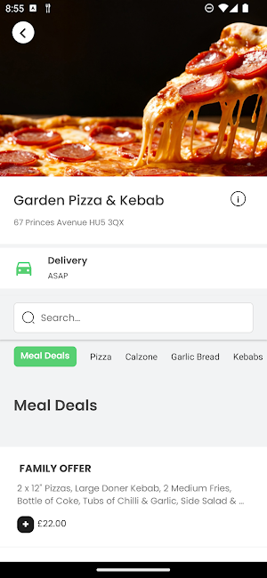 Garden Pizza & Kebab Screenshot 1
