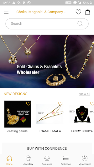 M L Chains - Gold Chain & Bracelets Wholesaler App Screenshot 1