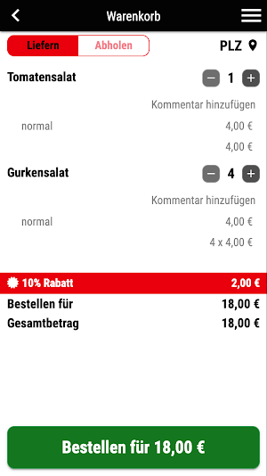 Pizzeria Milano Löhne Screenshot 1