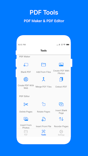 PDF Mpjex - Editor for pdf Screenshot 0