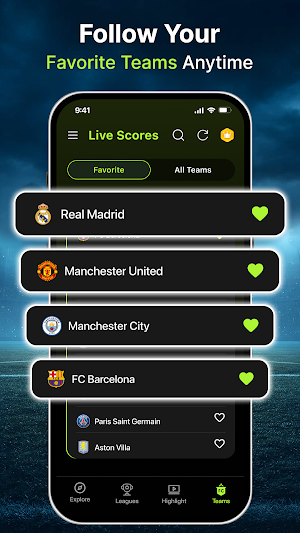 Football Live Score Updates Screenshot 3