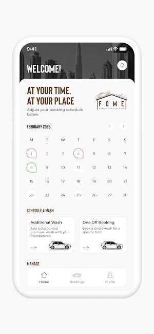 Fome - Mobile Car Cleaning Screenshot 1