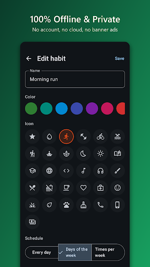 Habit Tracker - List Habit Screenshot 2