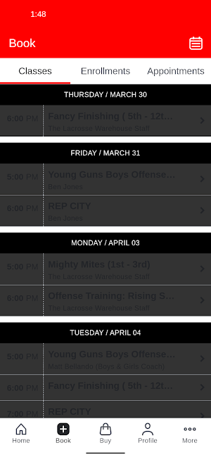 The Lacrosse Warehouse Screenshot 1