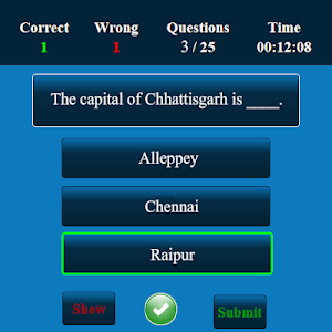 Chhattisgarh MCQ Screenshot 3