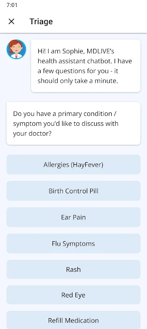CHPW Virtual Care Screenshot 3