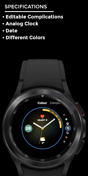Nighty Analog 07 - watch face Screenshot 3