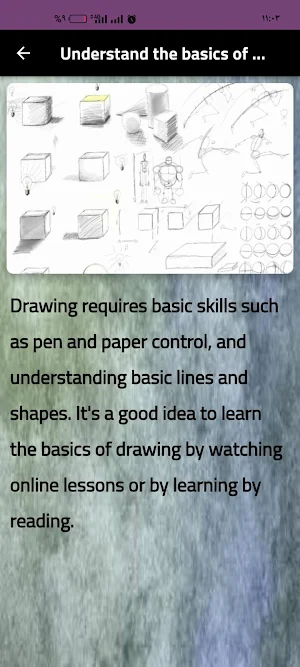 basics of drawing Screenshot 2