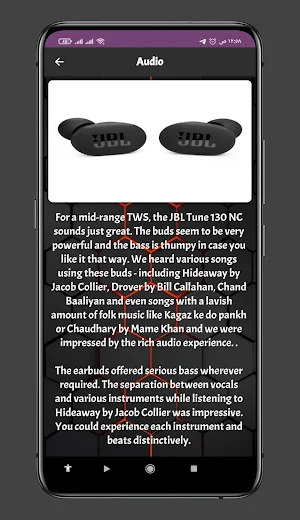 JBL Tune 130NC TWS Guide Screenshot 3