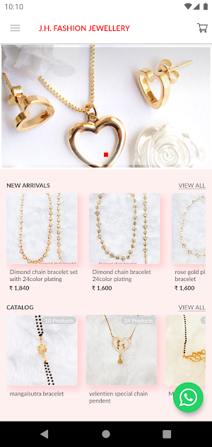 J.H. Fashion Jewellery - Imitation Jewelry App Screenshot 1